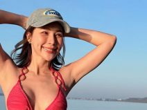 จันจิ จันจิรา ใส่บิกินี่ตัวจิ๋ว อวดหุ่นแซ่บริมทะเลที่ระยอง